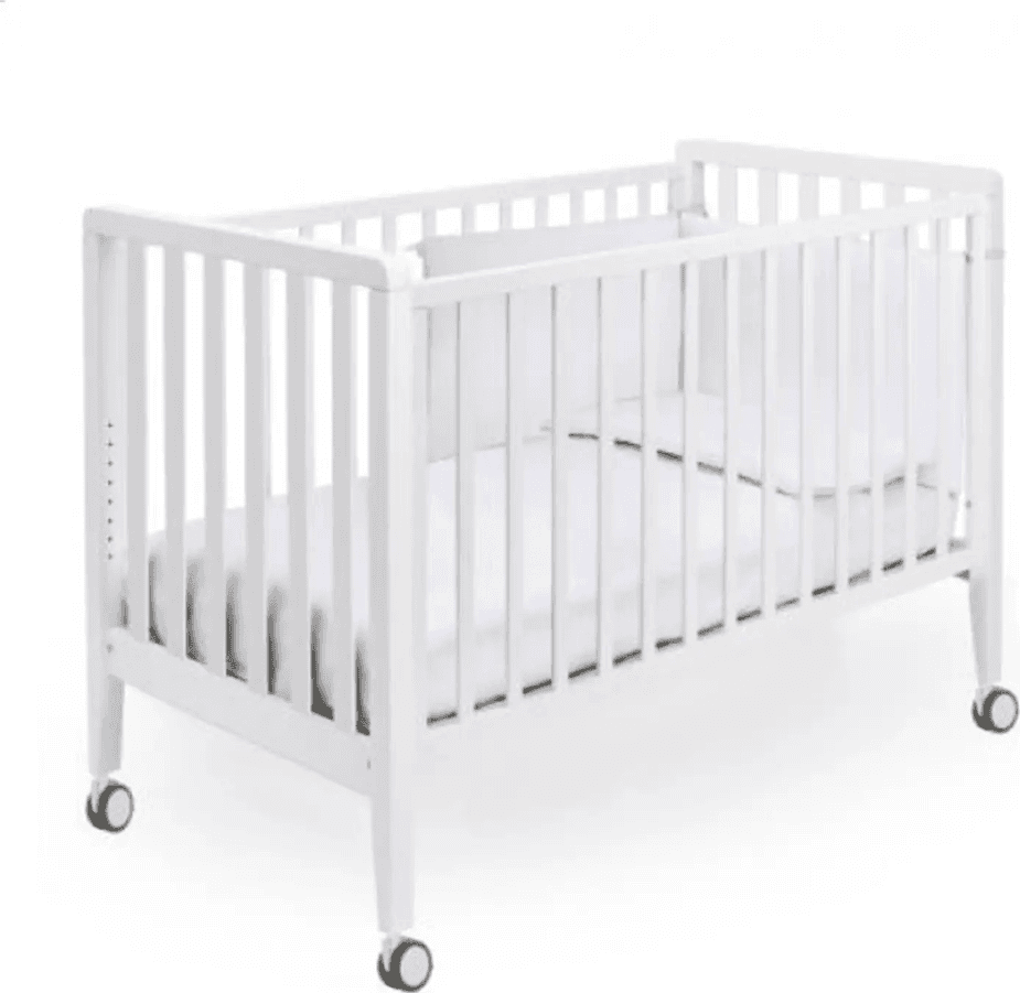 Lettino Evolutivo Win Pali + Materasso e Tessile – Bianco