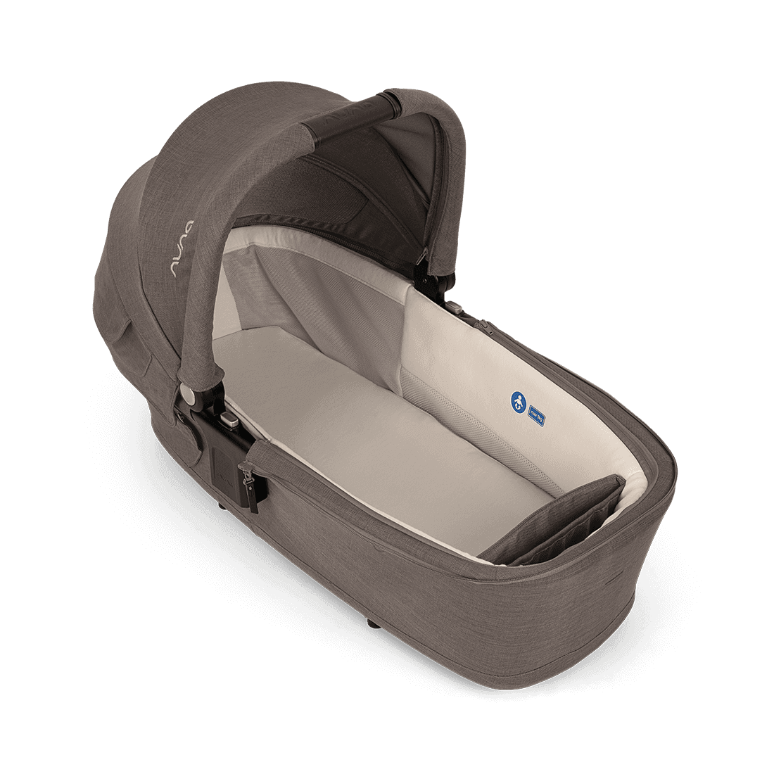 Navicella Nuna LYTL Con Parapioggia – Chestnut