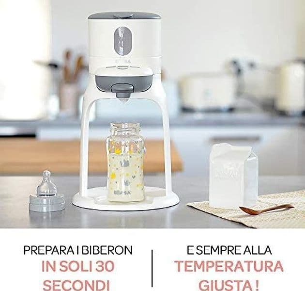 Scaldabiberon 3 in 1 Bèaba Bib'Espresso – Bianco & Grigio