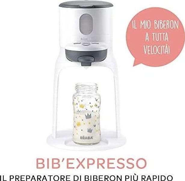 Scaldabiberon 3 in 1 Bèaba Bib'Espresso – Bianco & Grigio