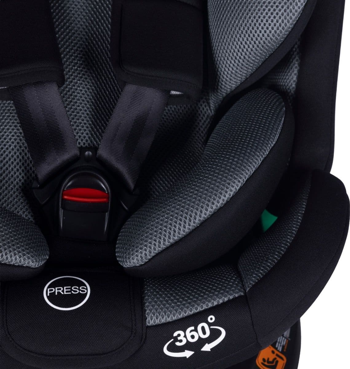 Seggiolino Auto 360 ​​I-Size Antes Baby C019 – Grigio