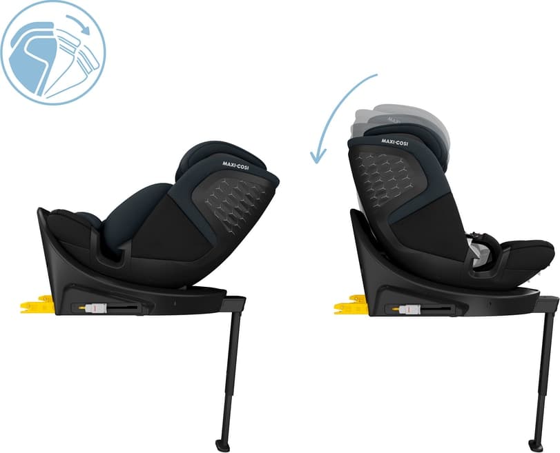 Seggiolino Auto Maxi-Cosi Emerald 360 S – Nero