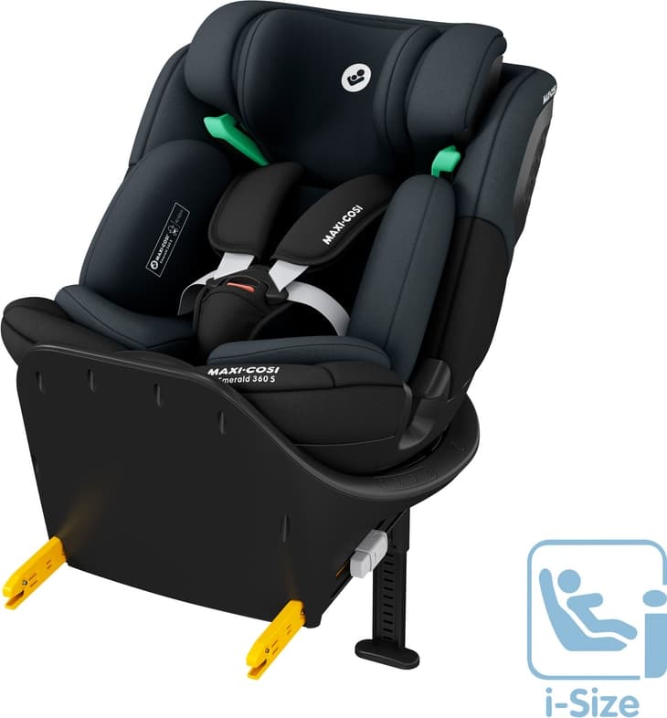 Seggiolino Auto Maxi-Cosi Emerald 360 S – Nero