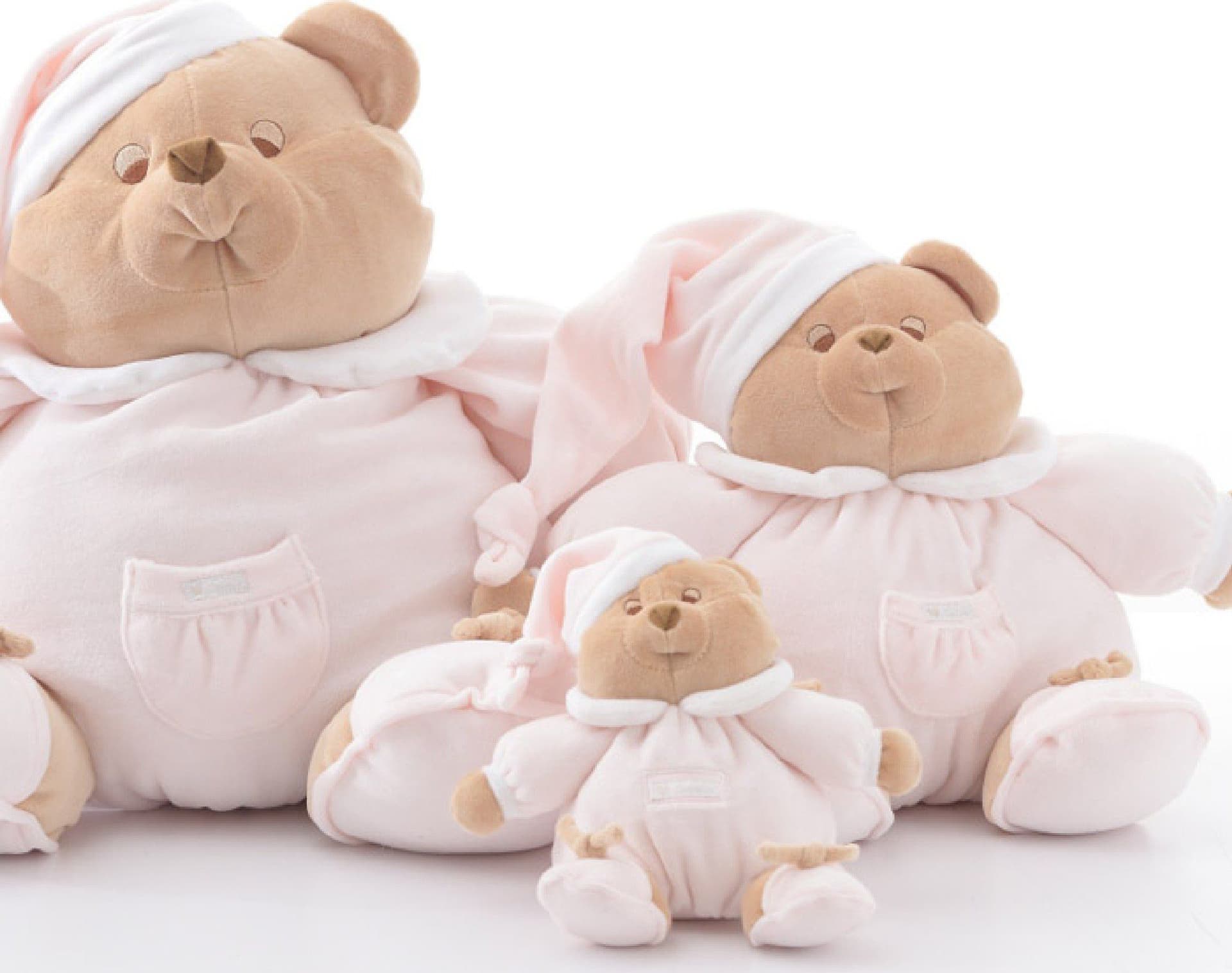 Peluche Puccio 35 cm Nanan – Rosa