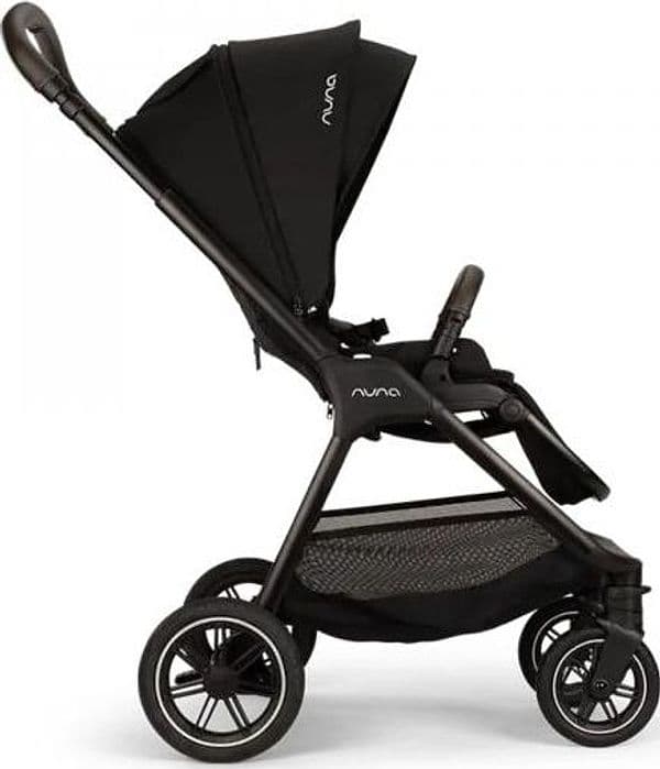 Passeggino Nuna Triv Next Incluso Parapioggia+Adattatore – Nero/Caviar