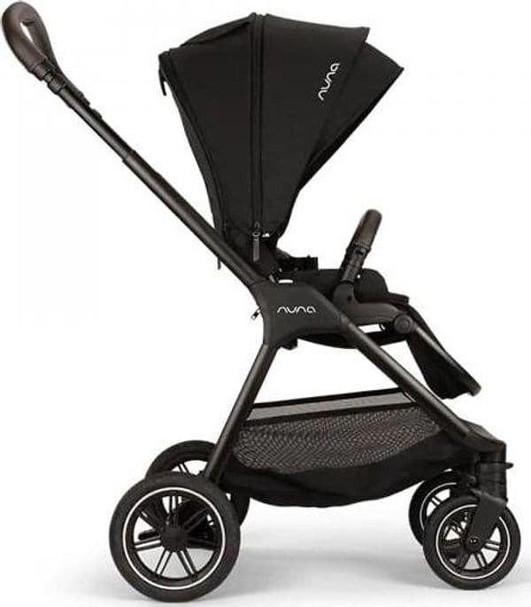 Passeggino Nuna Triv Next Incluso Parapioggia+Adattatore – Nero/Caviar