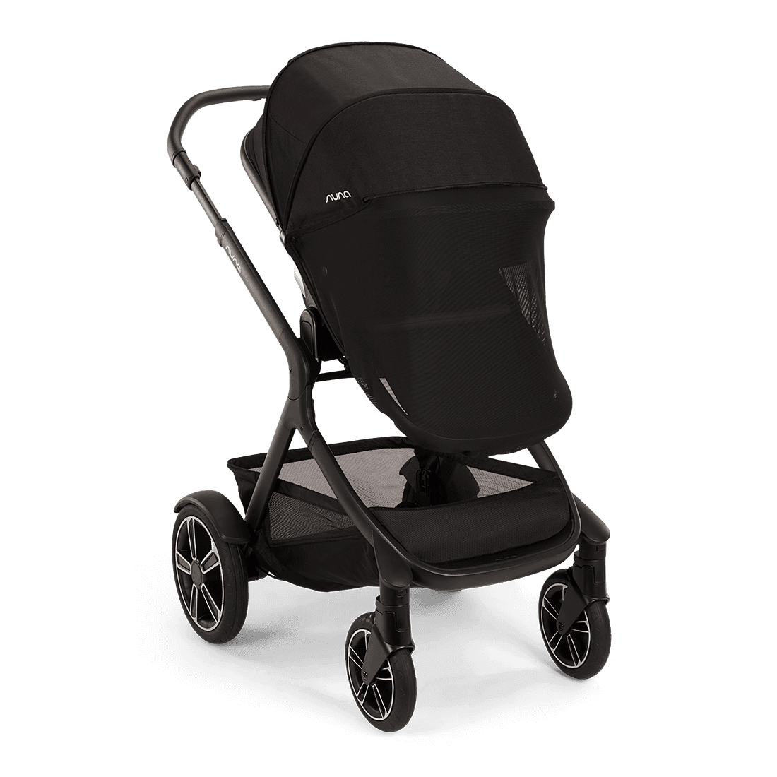 Passeggino Nuna Demi Next Parapioggia+Adattatore Incluso – Nero/Caviar