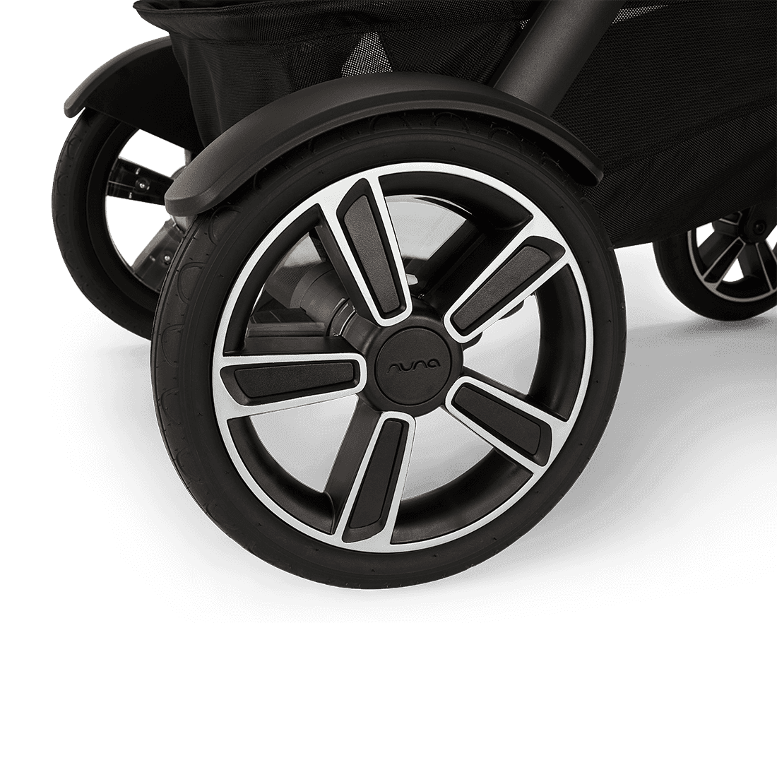 Passeggino Nuna Demi Next Parapioggia+Adattatore Incluso – Nero/Caviar