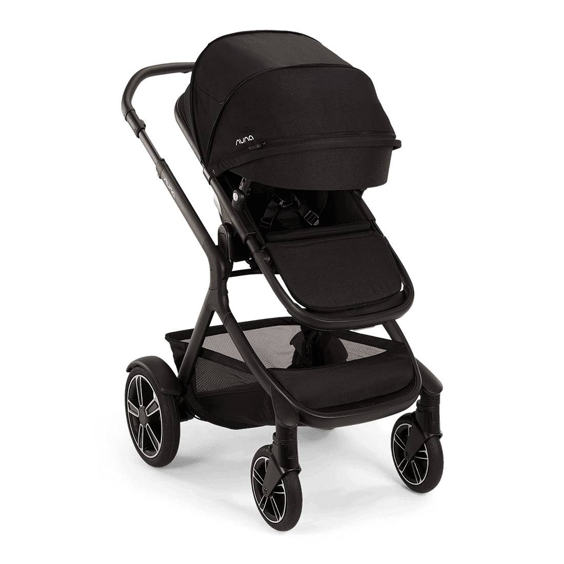 Passeggino Nuna Demi Next Parapioggia+Adattatore Incluso – Nero/Caviar