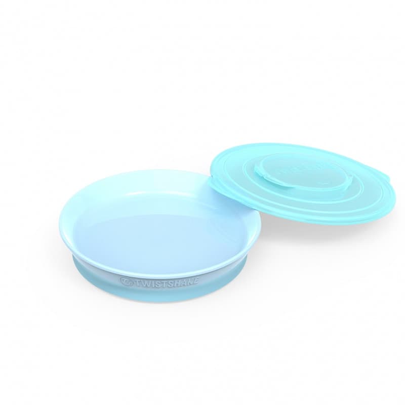Piattino 430ml (6m+) Twistshake – Pastel Blue