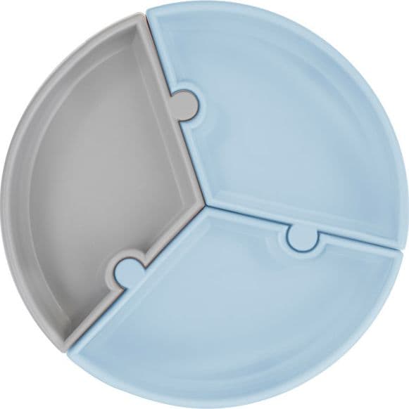 Piatto separabile tripla ventosa Puzzle Minikoioi - 3
