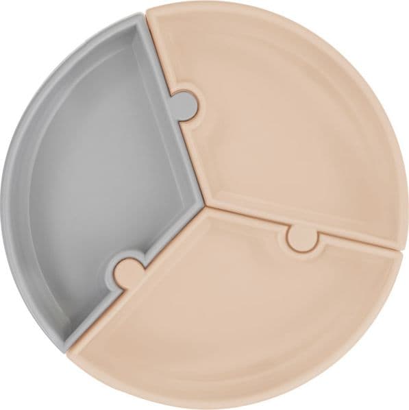 Piatto separabile tripla ventosa Puzzle Minikoioi - 4