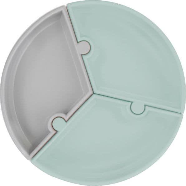 Piatto separabile tripla ventosa Puzzle Minikoioi - 6