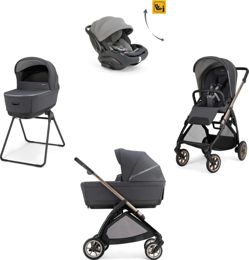Kit System Quattro Inglesina Electa Darwin Recline – Garage Grey