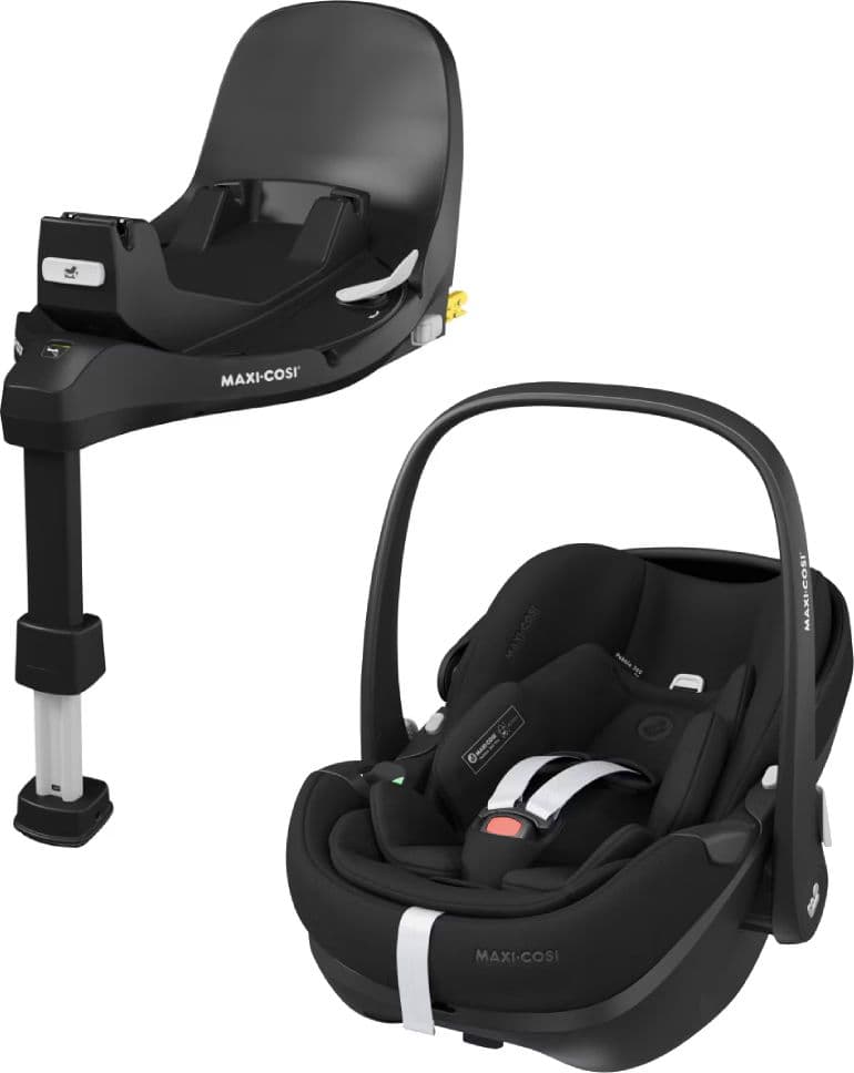 Kit Seggiolino Auto Maxi-Cosi Pebble 360 PRO + Base FF360 Pro – Essential Black