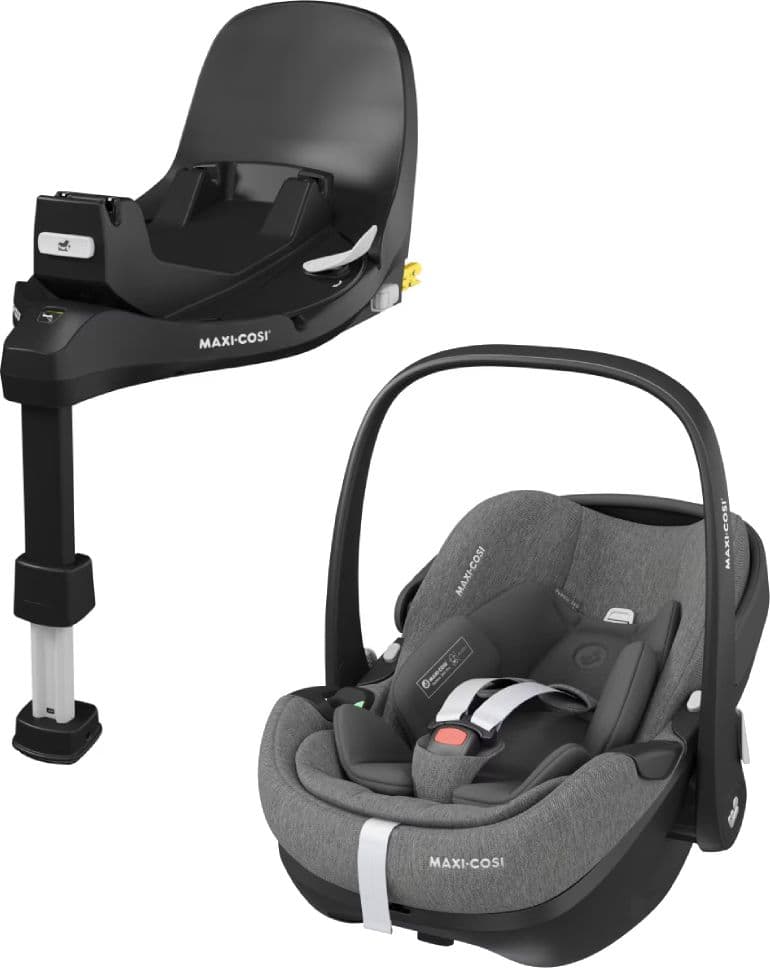 Kit Seggiolino Auto Maxi-Cosi Pebble 360 PRO + Base FF360 Pro – Grigio