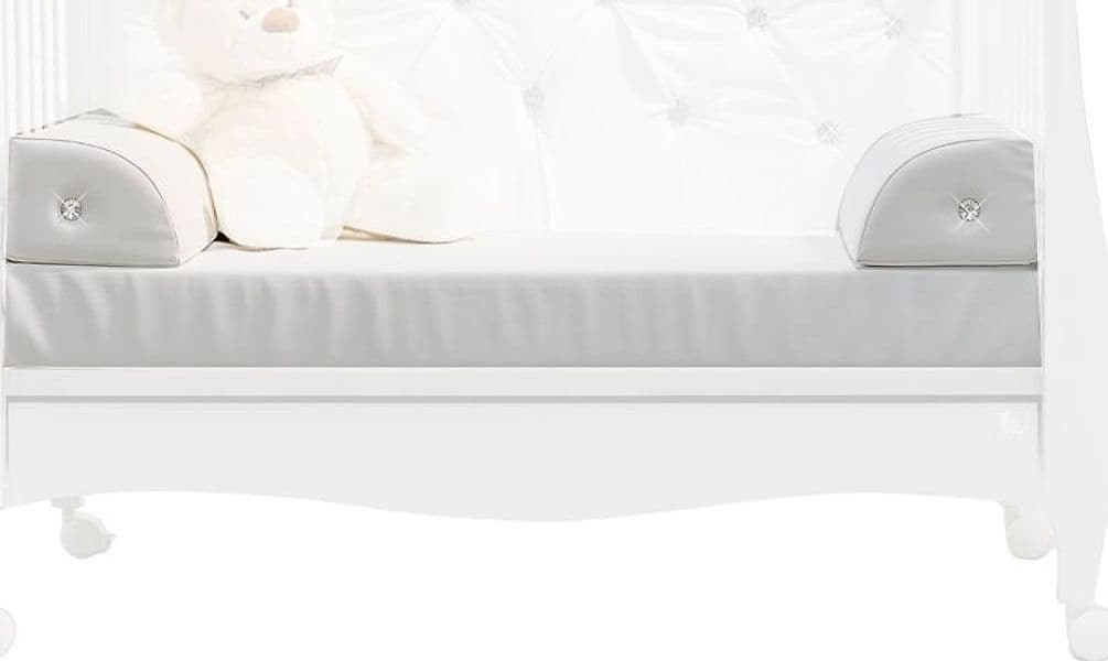 Kit Cuscini Divanetto Italbaby  Magnifique Lux Bianco