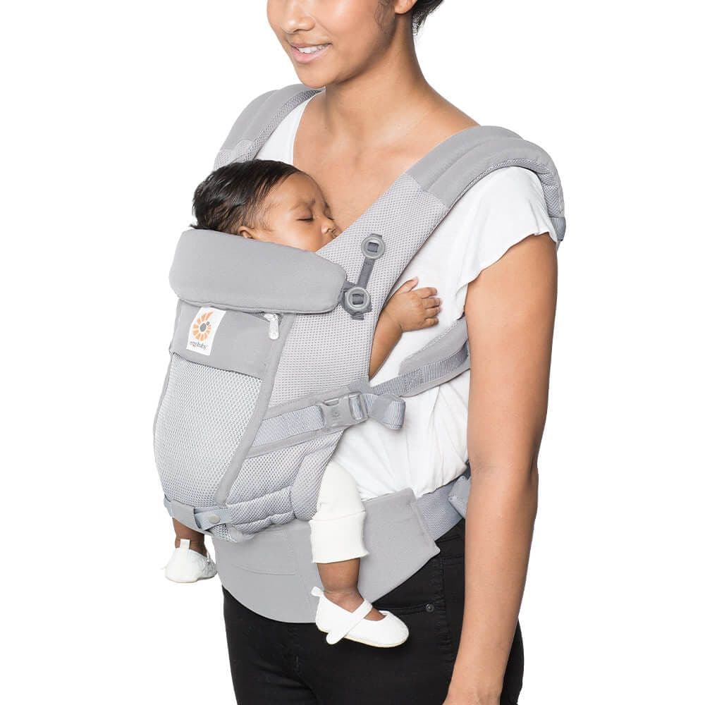 Marsupio Ergobaby Adapt Cool Air Mesh – Grigio chiaro