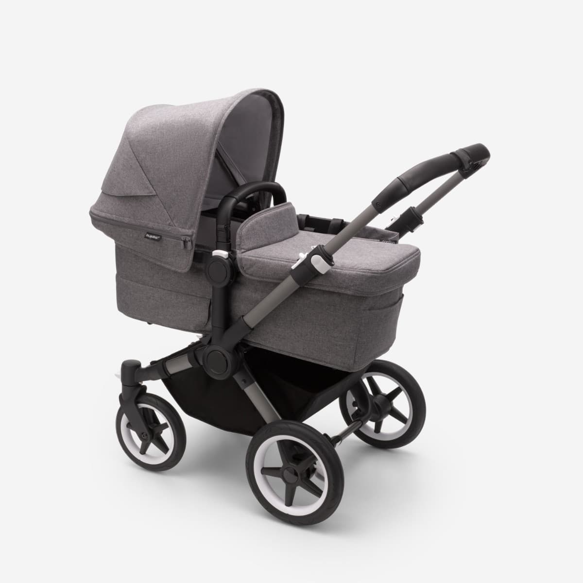 Carrozzina Passeggino 2 in 1 Bugaboo Donkey 5 Mono Completo – Grigio Melange