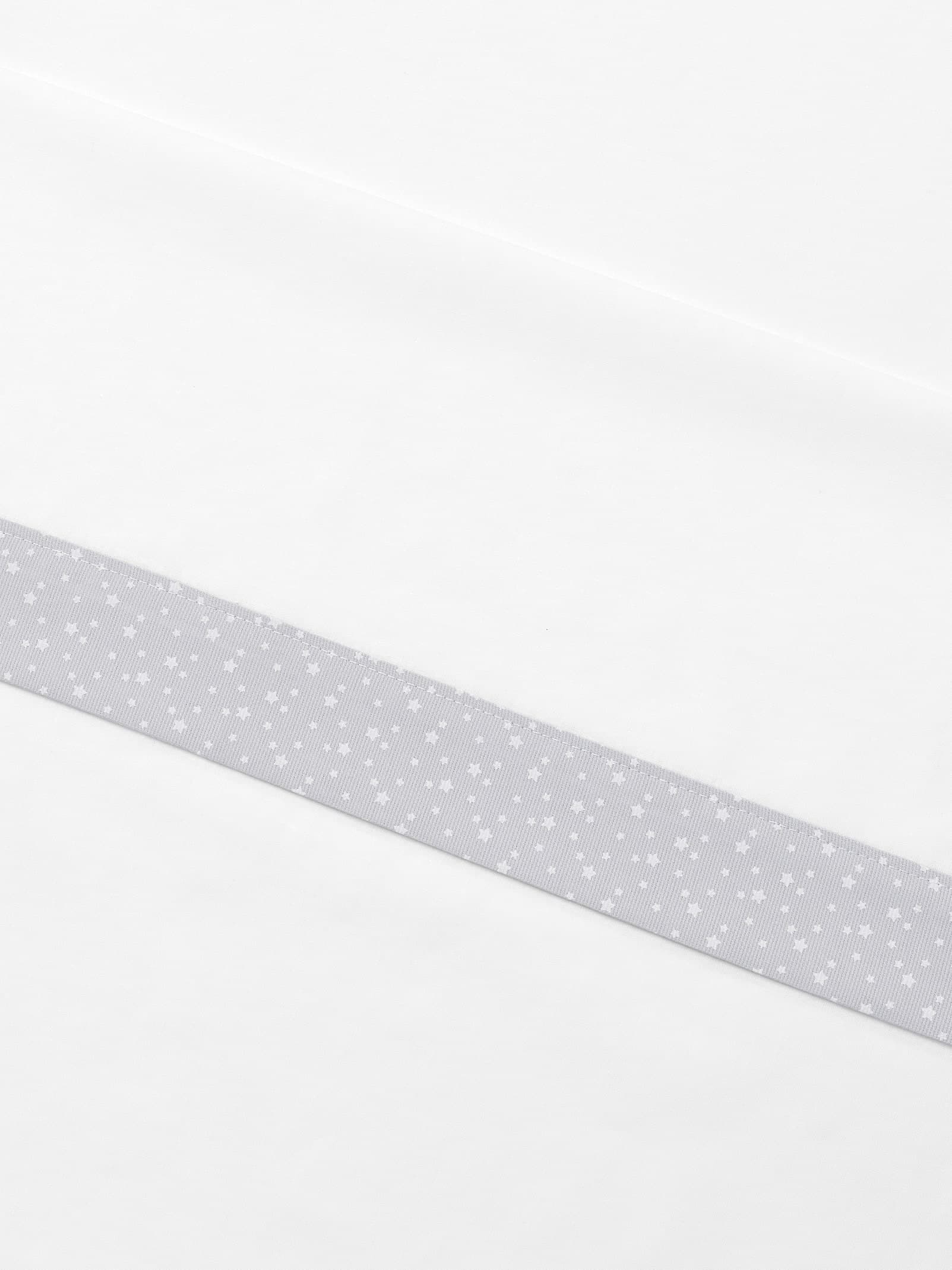 Set 3 Pz Lenzuolino Erbesi MINI Stelline – Bianco & Grigio