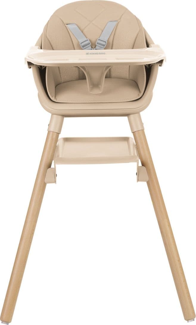 Seggiolone Kikkaboo 6in1 Woody - Vari Colori – Beige – Kikka Boo