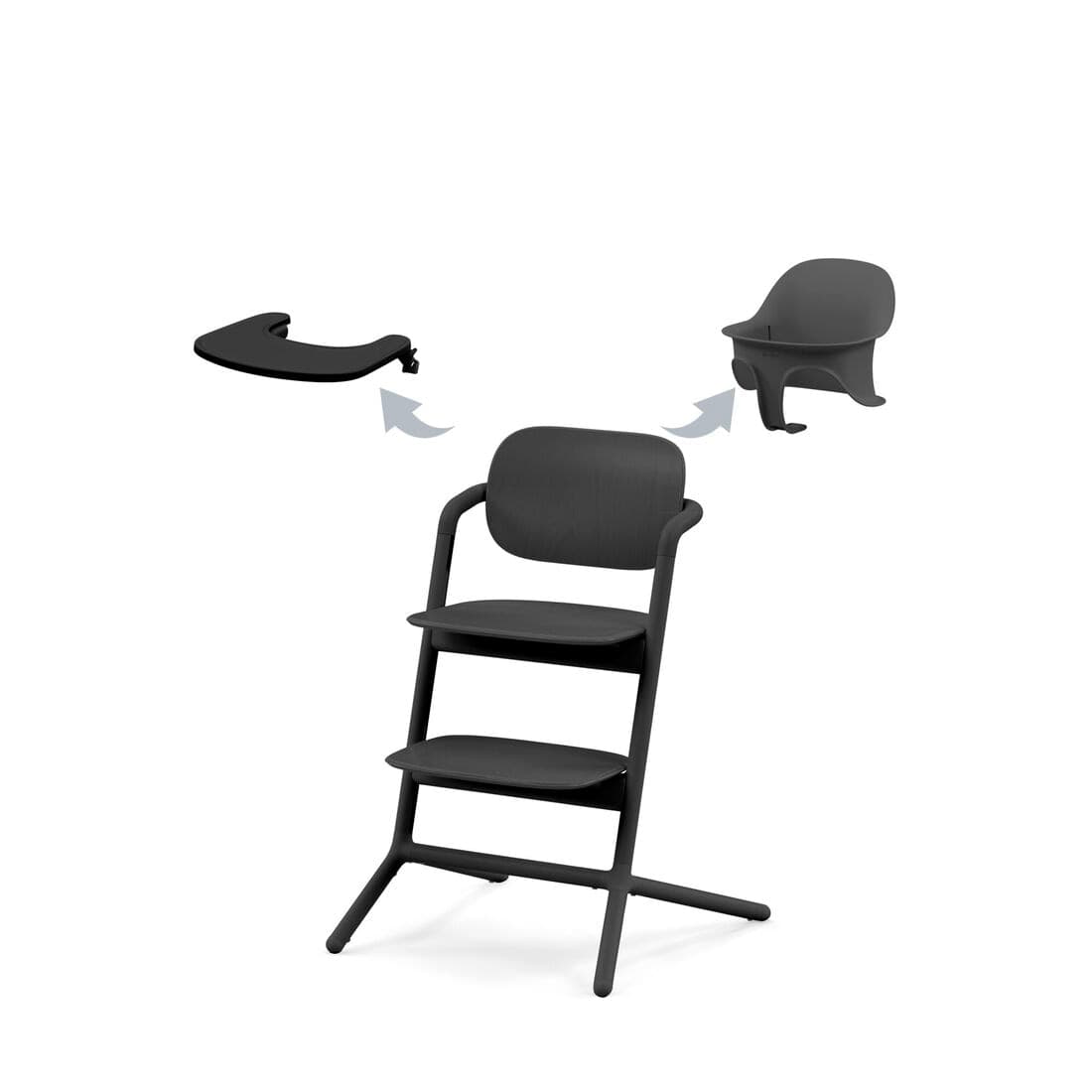 Seggiolone Cybex Gold Lemo 3 in 1 Set - Vari Colori – Nero