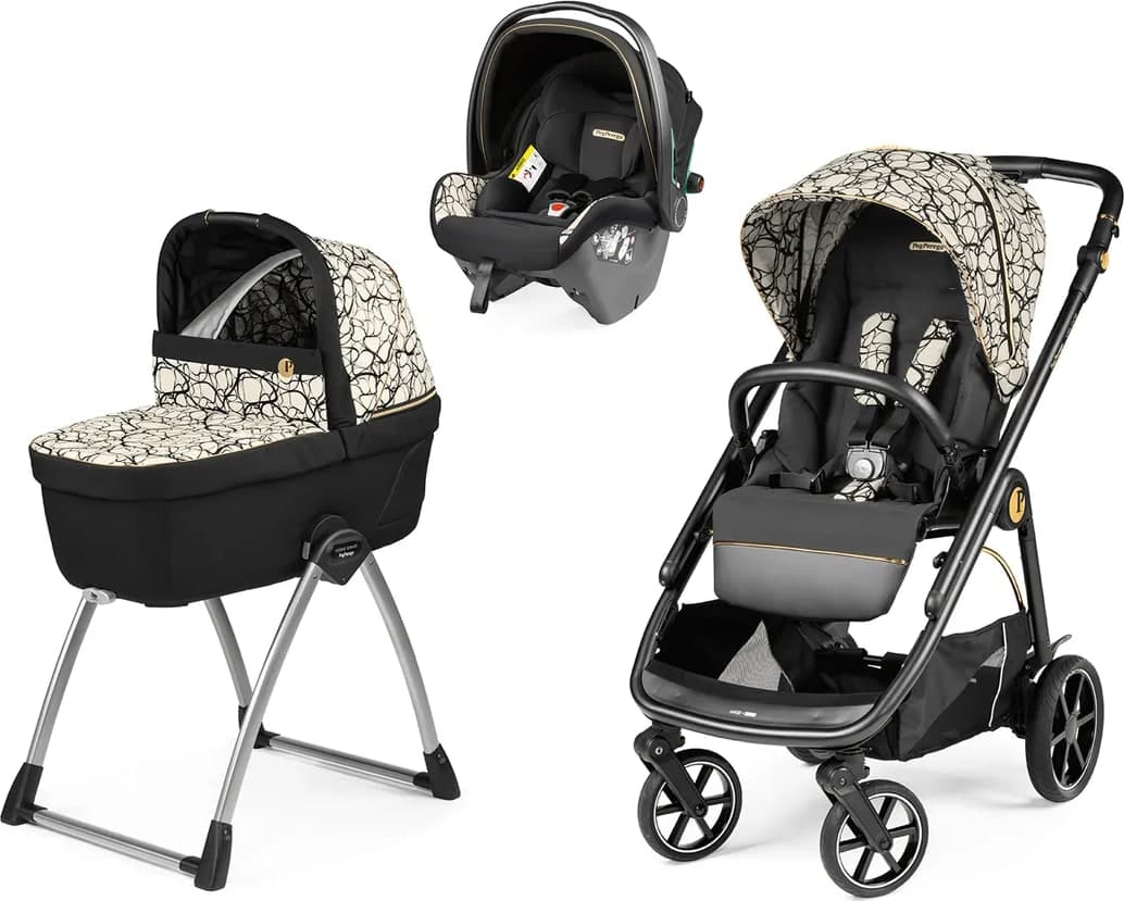 Trio Modulare Peg Perego Veloce SLK I-SIZE – Bianco & Nero