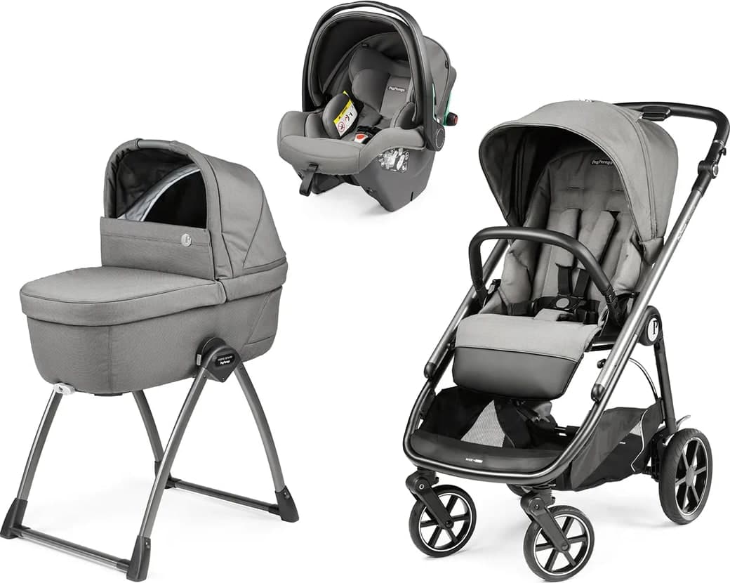 Trio Modulare Peg Perego Veloce SLK I-SIZE – Grigio chiaro