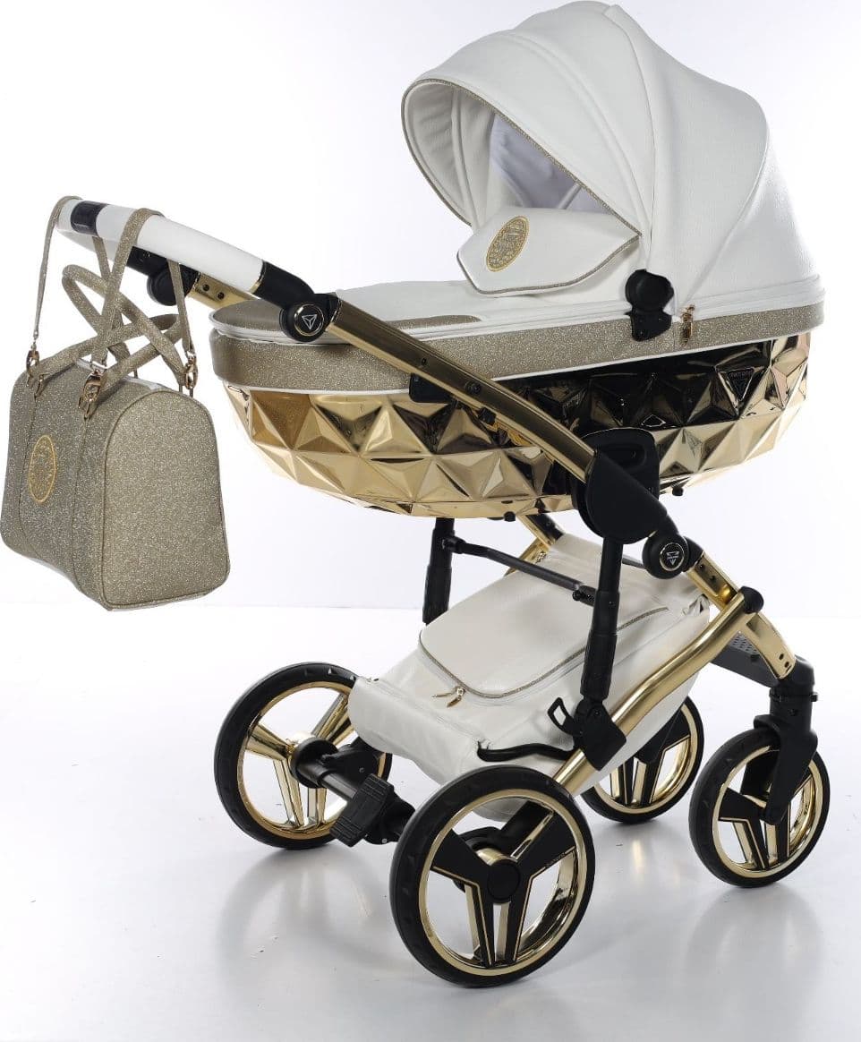 Trio Junama Diamond Hand Craft Glitter 3 in 1 – Bianco&Oro