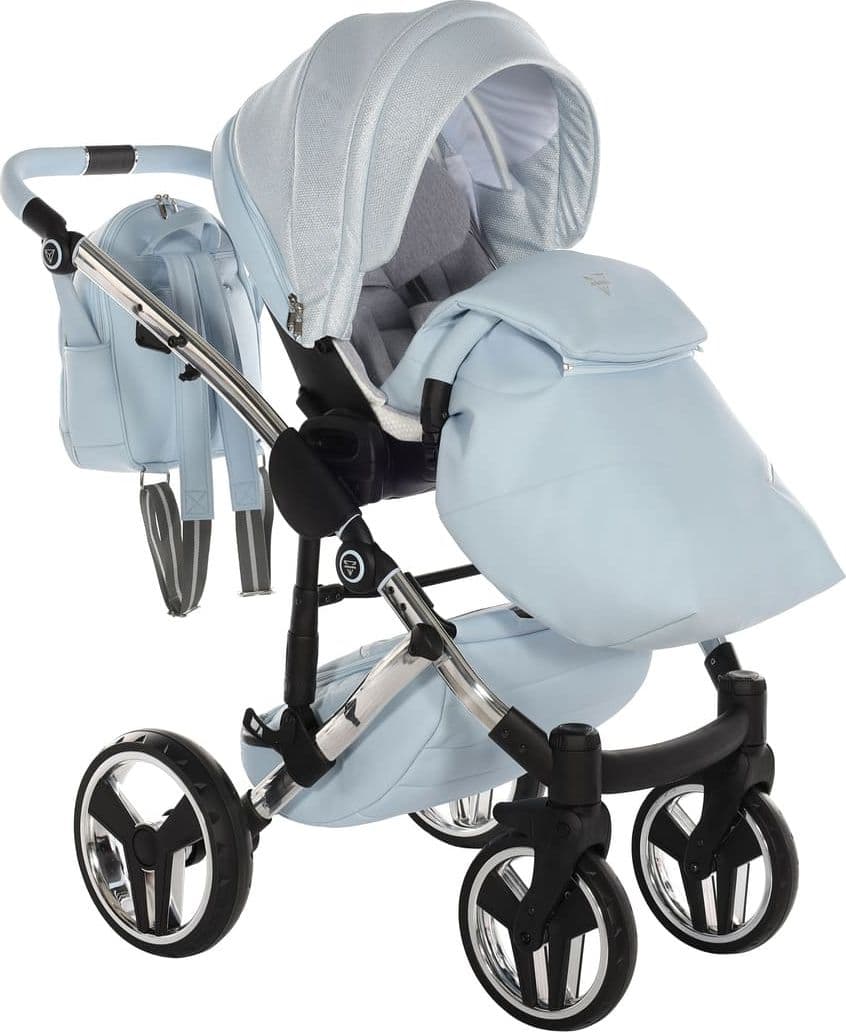 Trio Junama Diamond Dolce 3 in 1 Ecopelle – Blue