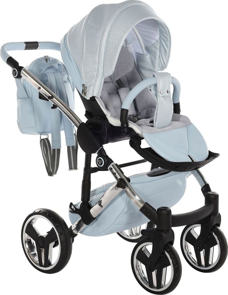 Trio Junama Diamond Dolce 3 in 1 Ecopelle – Blue
