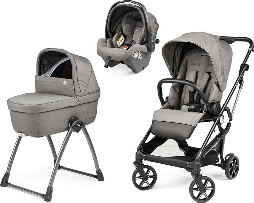 Trio Modulare Peg Perego Vivace SLK I-SIZE – Grigio chiaro
