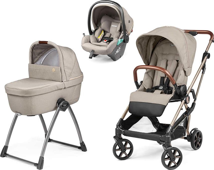 Trio Modulare Peg Perego Vivace SLK I-SIZE – Sabbia