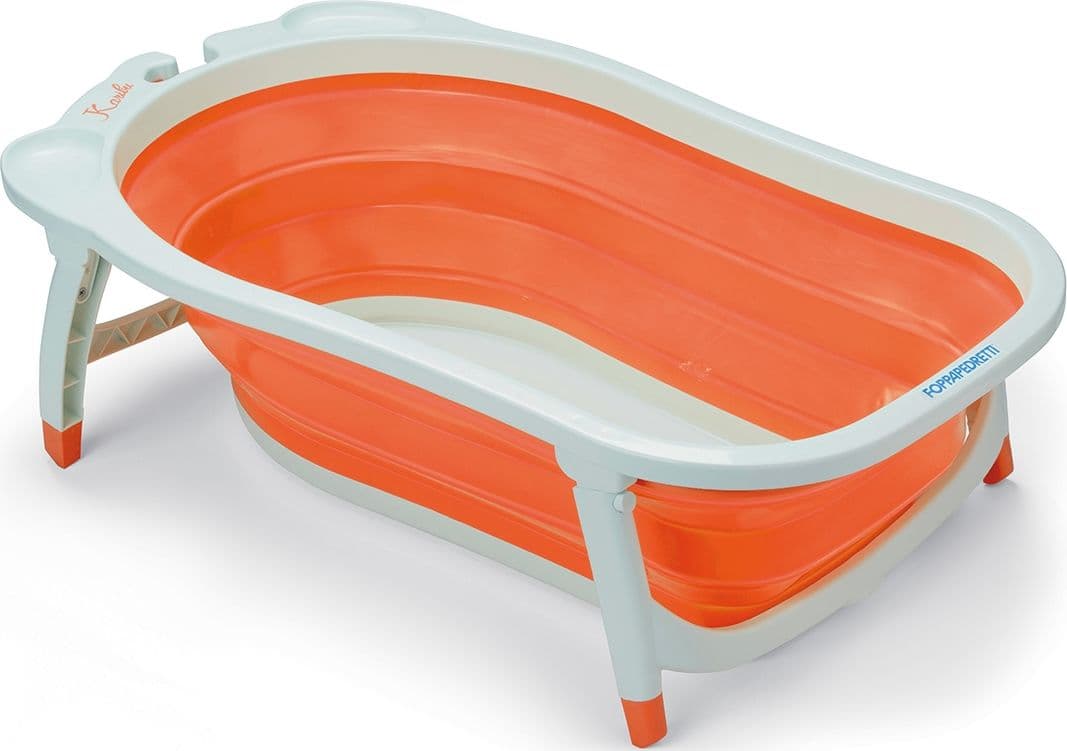Vaschetta da Bagno Richiudibile FOPPAPEDRETTI Soffietto – Arancio