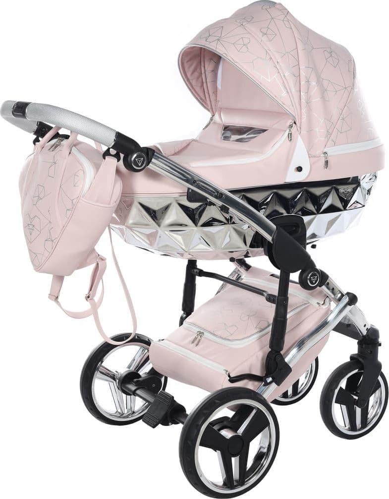 Junama Diamond Heart Collection V3 2 in 1 Ecopelle – Rosa