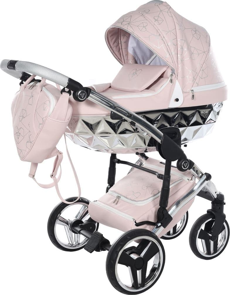 Junama Diamond Heart Collection V3 2 in 1 Ecopelle – Rosa