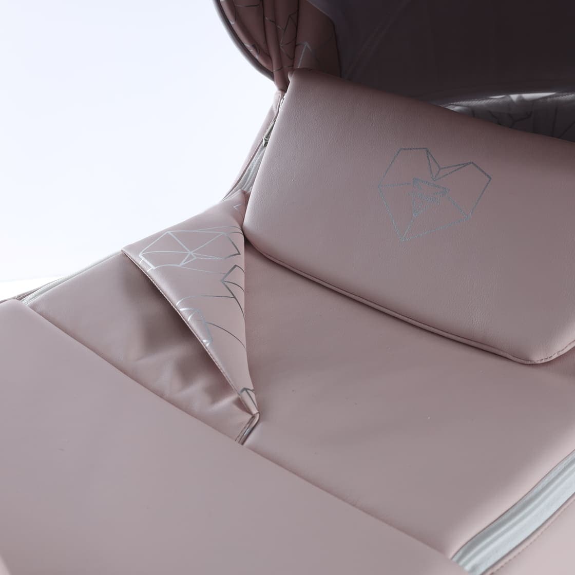 Junama Diamond Heart Collection V3 2 in 1 Ecopelle – Rosa