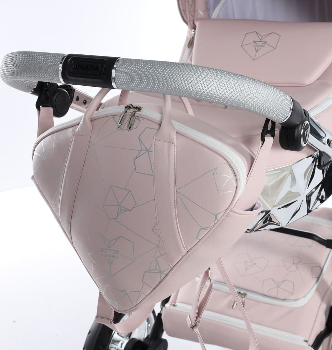 Junama Diamond Heart Collection V3 2 in 1 Ecopelle – Rosa