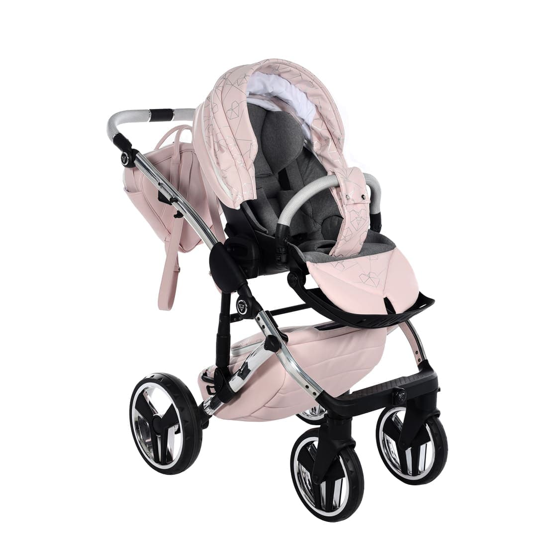 Junama Diamond Heart Collection V3 2 in 1 Ecopelle – Rosa