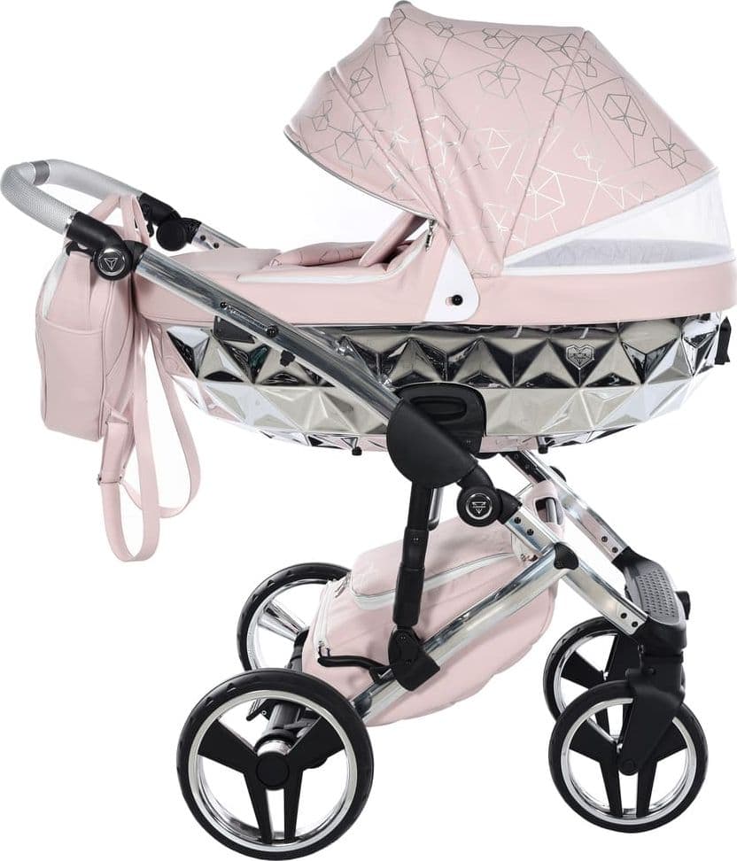 Junama Diamond Heart Collection V3 2 in 1 Ecopelle – Rosa