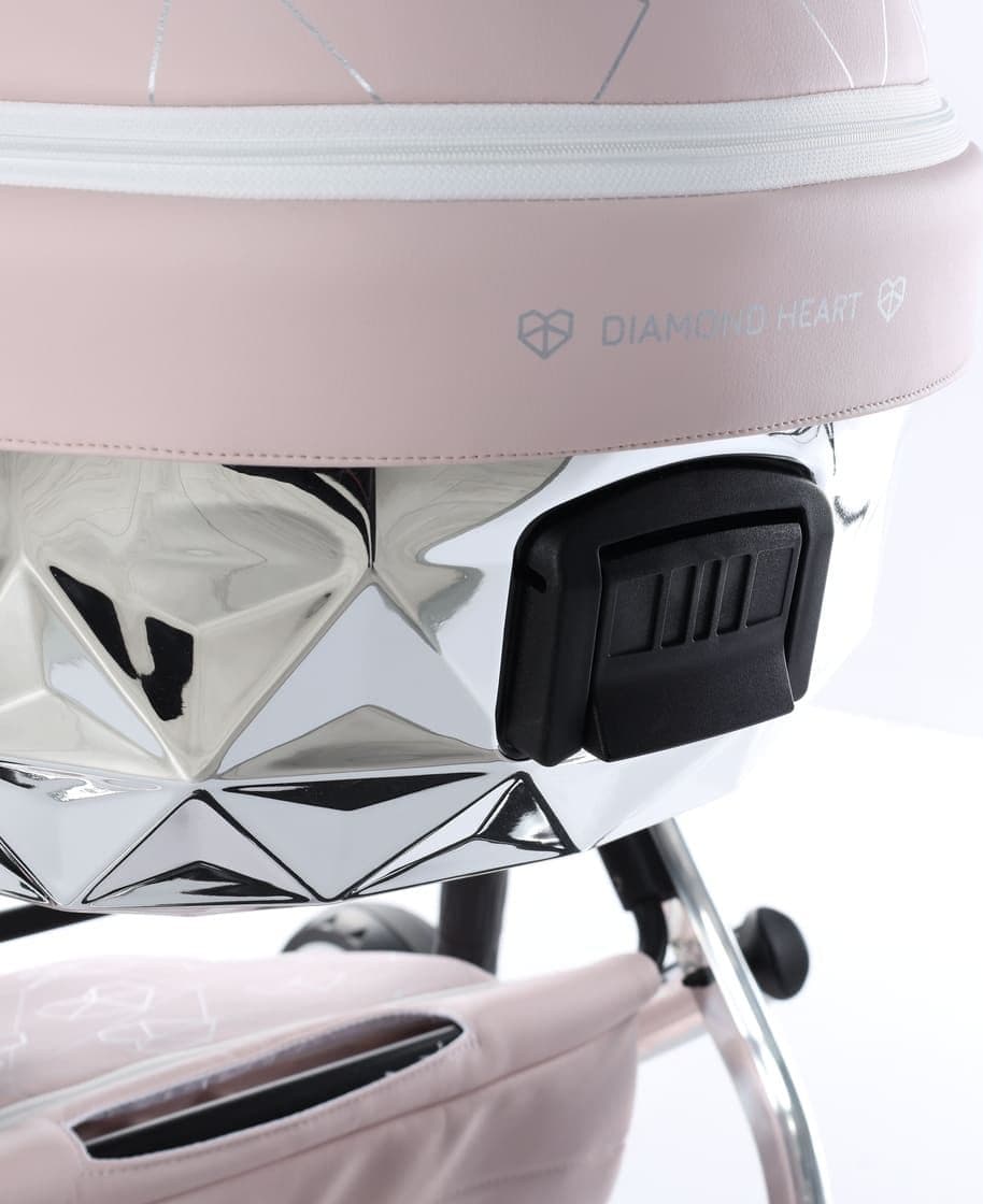 Junama Diamond Heart Collection V3 2 in 1 Ecopelle – Rosa