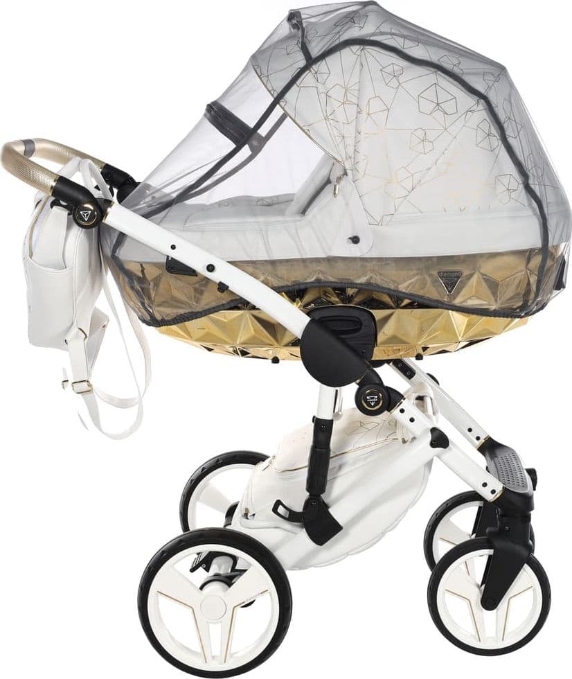 Junama Diamond Heart Collection V3 2 in 1 Ecopelle – Bianco&Oro