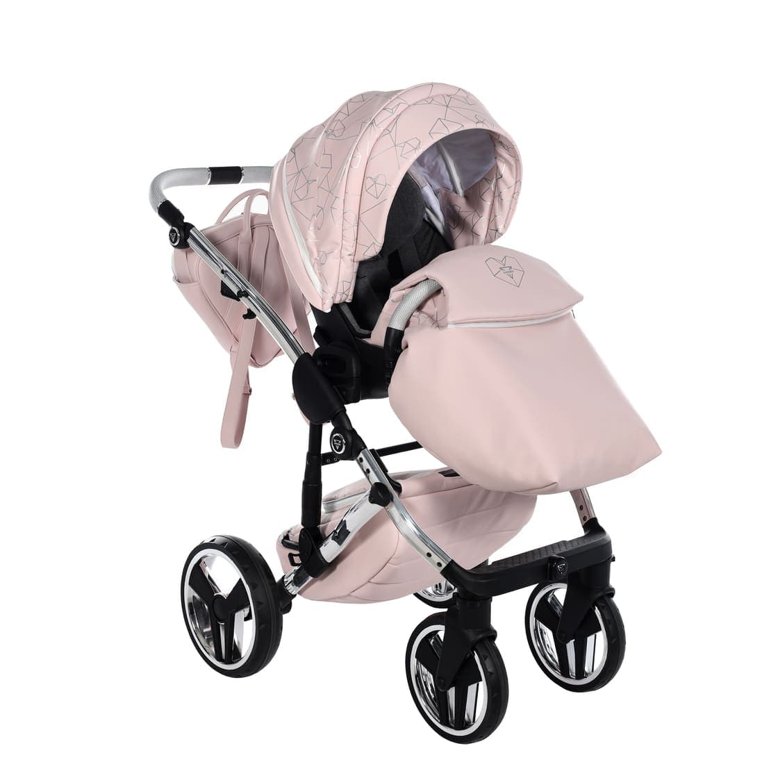 Junama Diamond Heart Collection V3 2 in 1 Ecopelle – Rosa