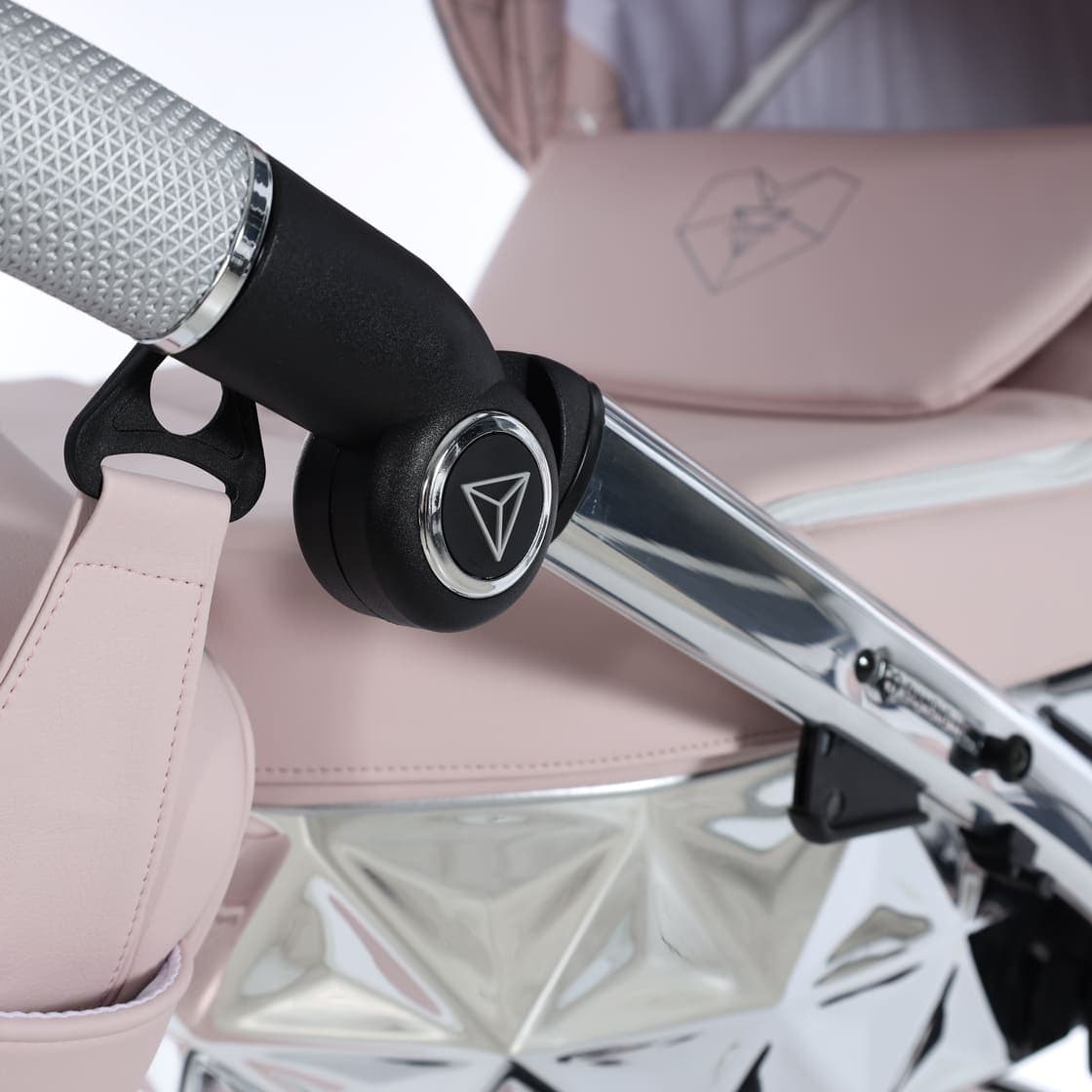 Junama Diamond Heart Collection V3 2 in 1 Ecopelle – Rosa
