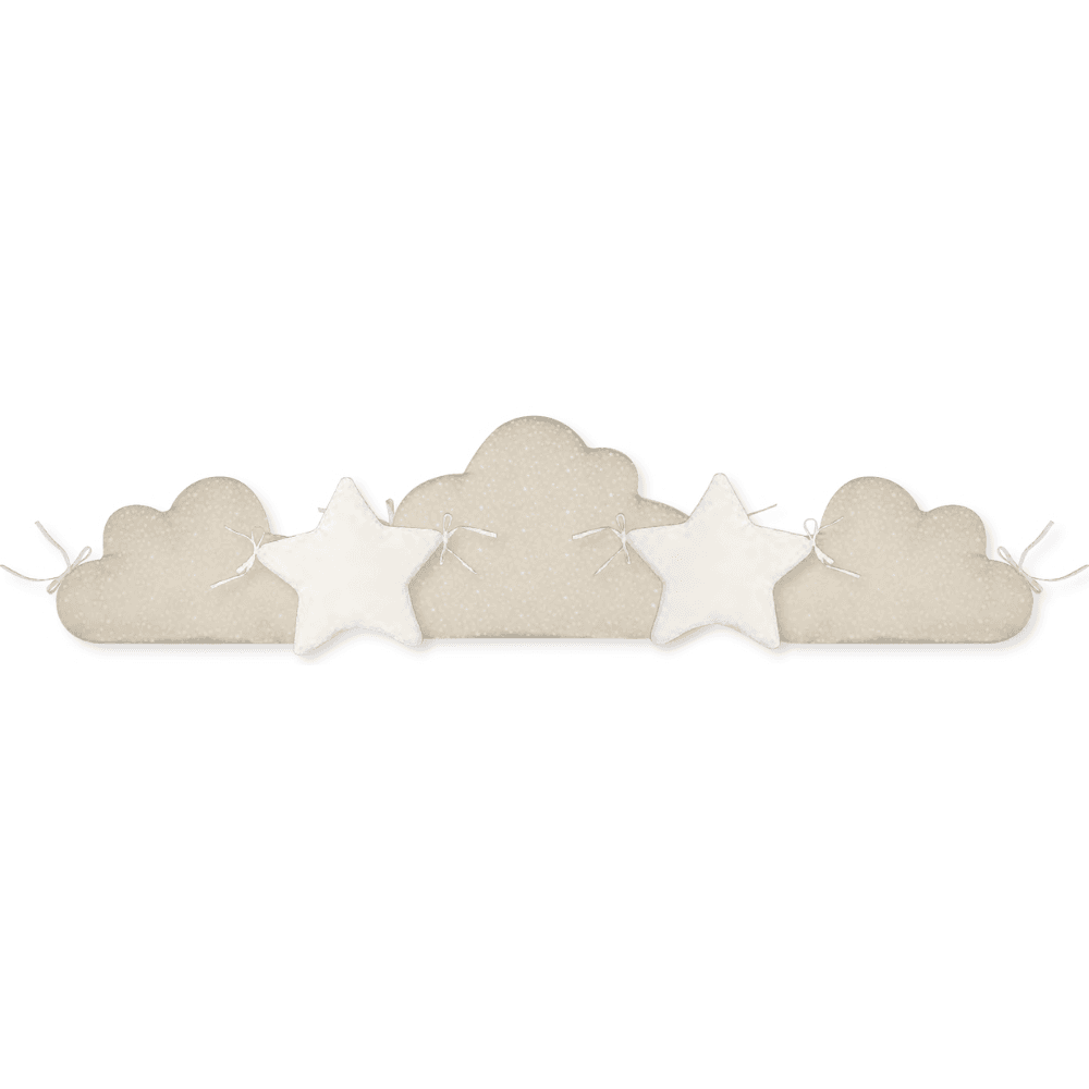 Set Paracolpi 5pz Bibo Cora – Cloudy Tortora – Co.ra