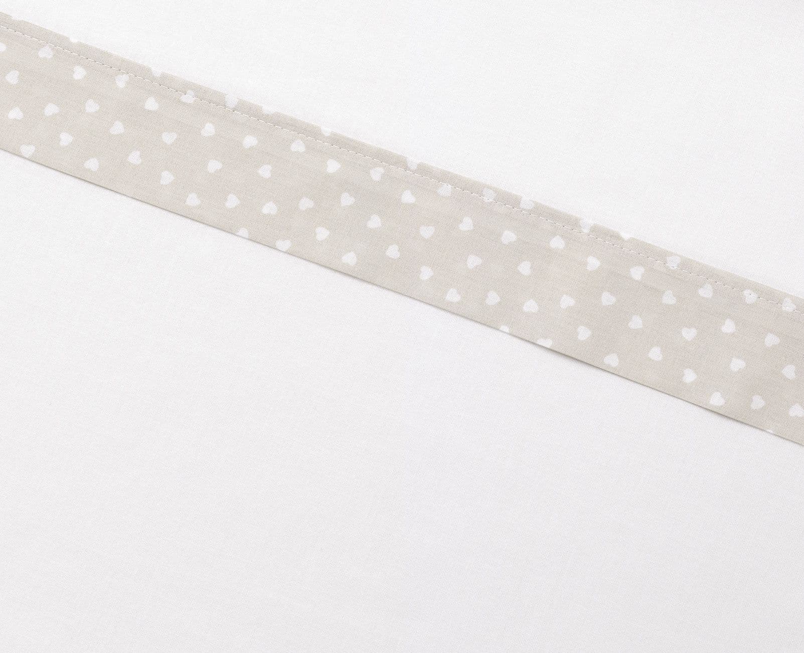 Set 3 Pz Lenzuolino Erbesi MINI Charly – Bianco & Tortora