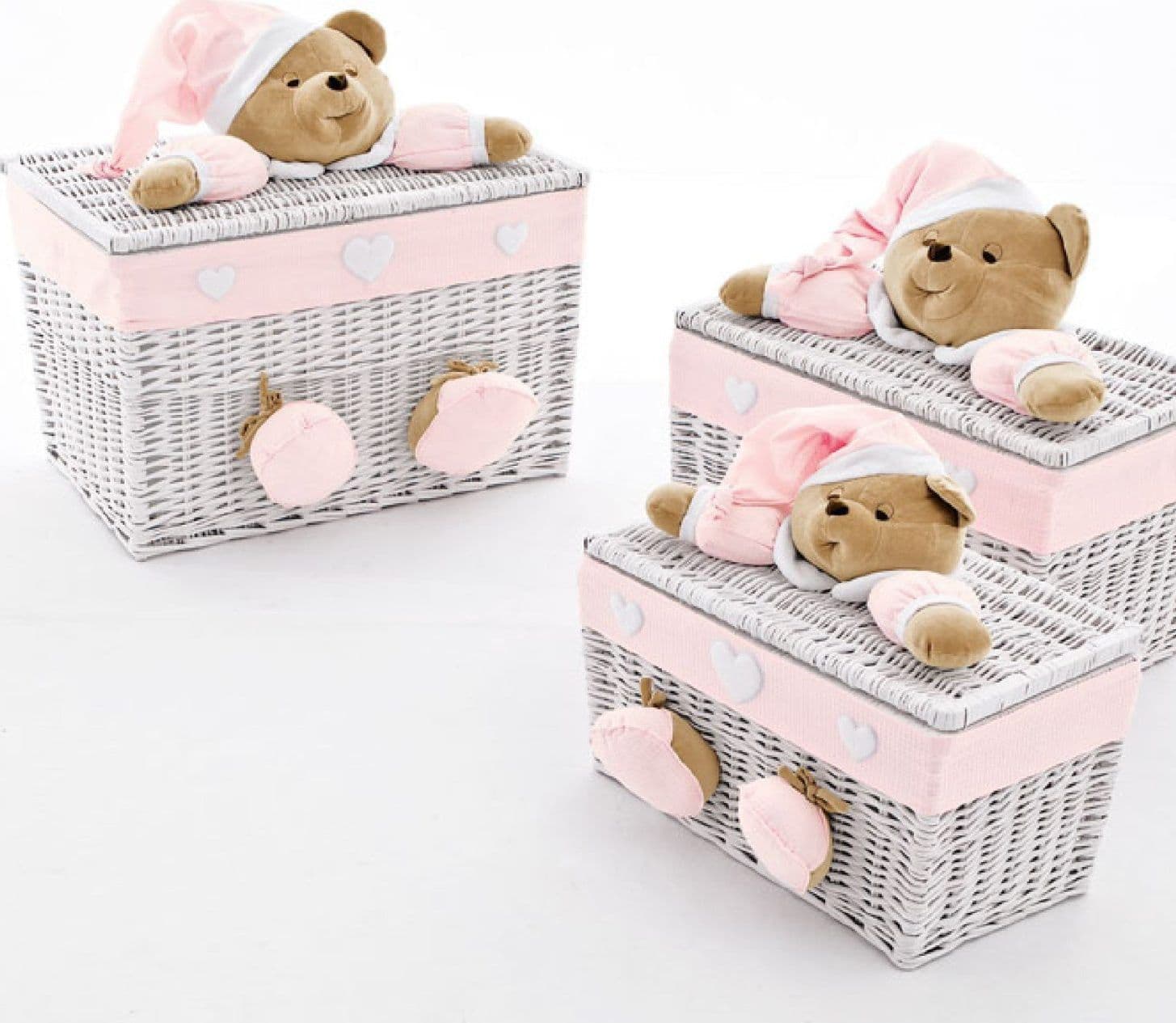 Set Bauli 3pz Nanan Puccio – Rosa