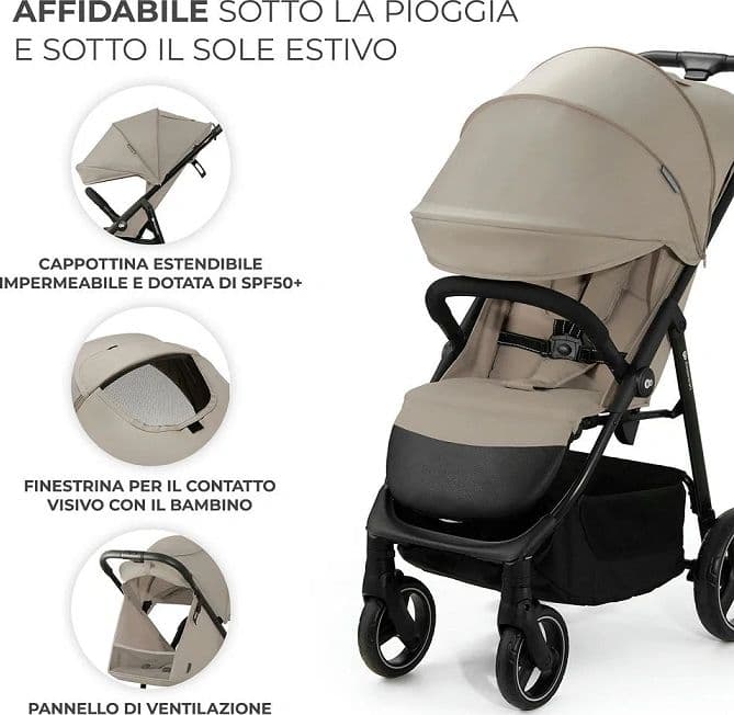 Passeggino Kinderkraft TRIG 3 – Beige