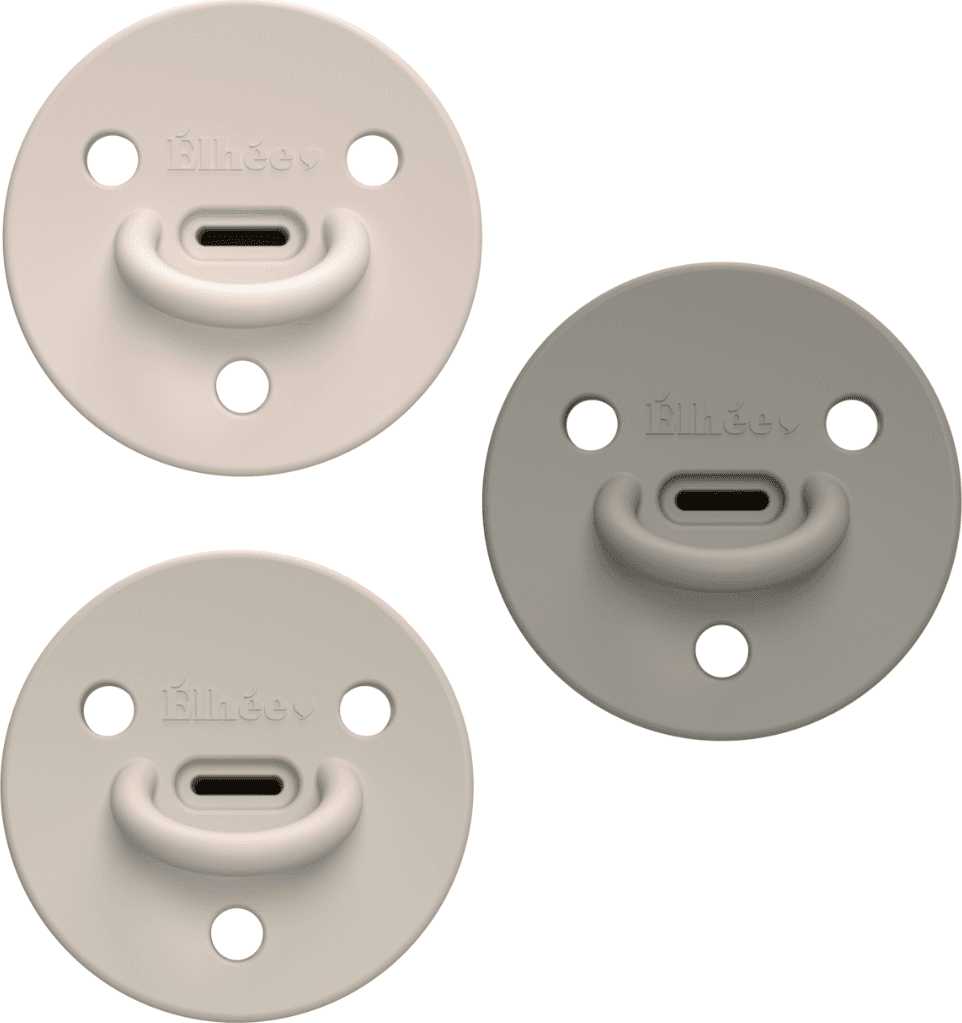 Succhietti Élhée ChooChoo Silicone 0-6 mesi - Vari Colori - 4