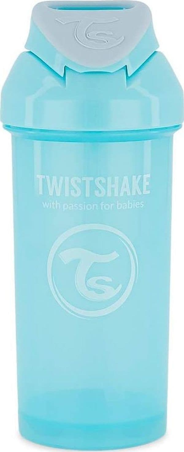 Straw Cup Tazza con Cannuccia Twistshake 360 ml – Celeste